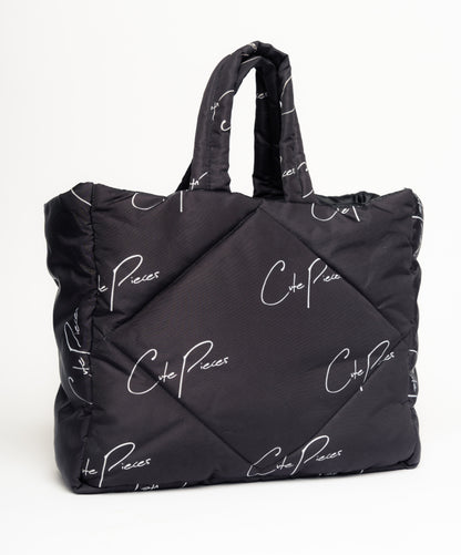 IWEARCUTEPIECES SIGNATURE TOTE BAG